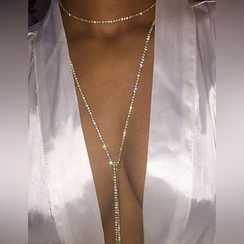 diamond necklace A702